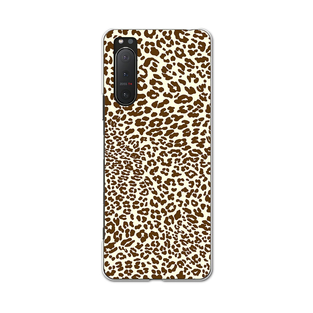 Rakuten - Xperia 5 II SO-52A 専用ハードケース igcase ドコモ docomo スマホカバー カバー ケース pc ハードケース 006823 アニマル 動物　ヒョウ柄　模様