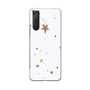 Xperia 5 II SO-52A 専用ハードケース igcase ドコモ docomo スマホカバー カバー ケース pc ハードケース 014583 夜空 流れ星