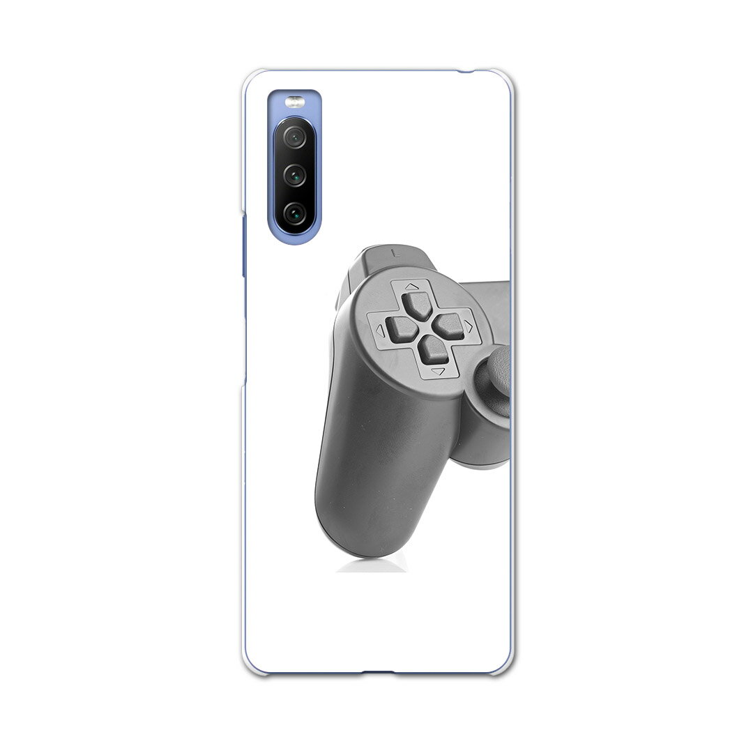 SOG04 SONY Xperia 10 III エクスペリア ソニー SONY au エーユー スマホ カバー ケース スマホケース スマホカバー PC ハードケース 000237 ゲーム　コントローラー