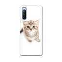 SOG04 SONY Xperia 10 III エクスペリア ソニー SONY au エーユー スマホ カバー ケース スマホケース スマホカバー PC ハードケース 001194 ネコ 動物