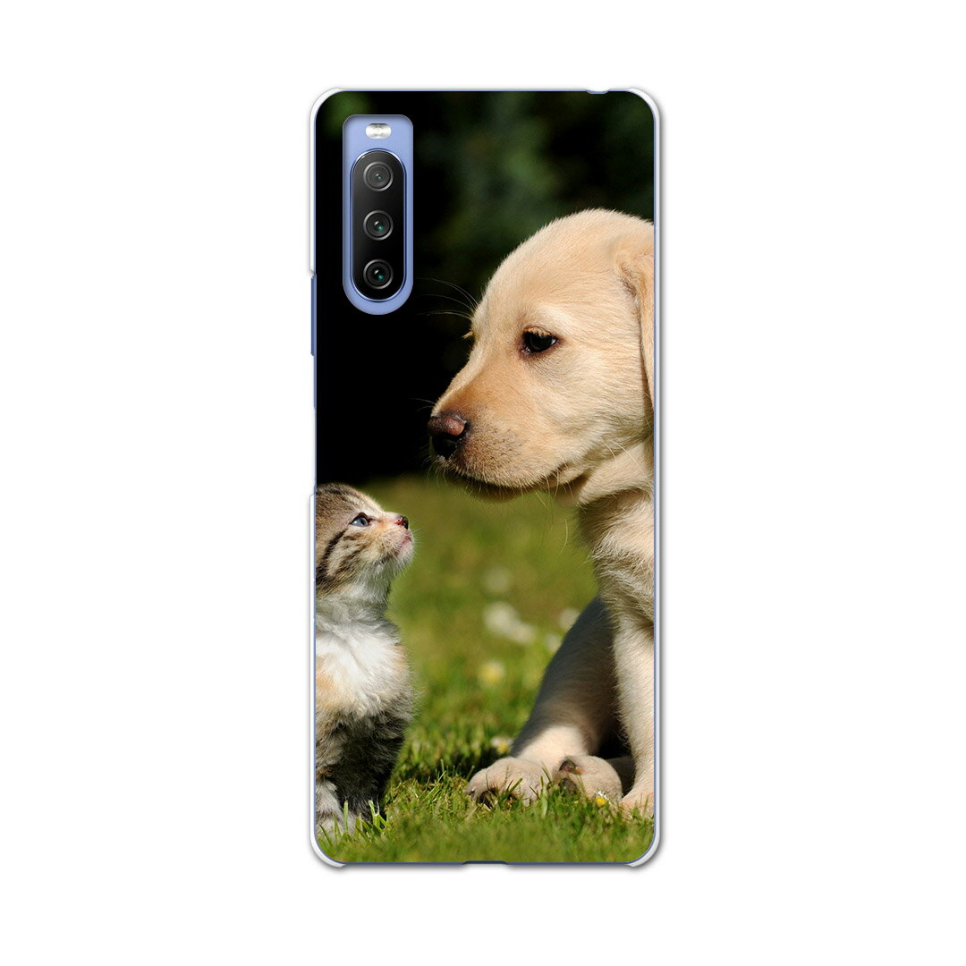 SO-52B Xperia 10 III 用 ハードケース 002794 犬　猫　動物　写真