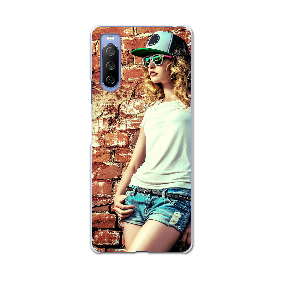 SO-52B Xperia 10 III 用 ハードケース 006918 写真　人物
