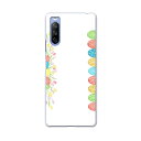 SO-52B Xperia 10 III 用 ハードケース 015396 イースター たまご とり うさぎ パステル(2)