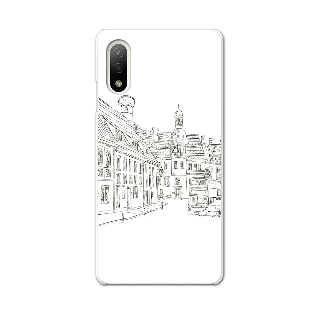 Xperia 10 IV 専用ハードケース SO-52C / SOG07 / A207SO 共通対応 so52c igcase スマホカバー カバー ケース pc ハードケース 009306 風景　外国　イラスト