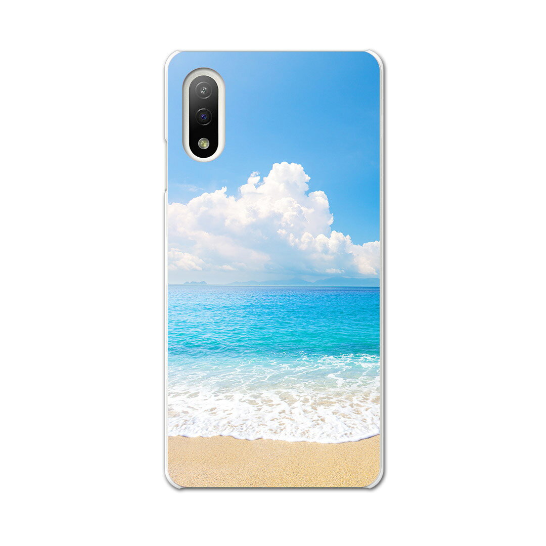 Xperia 10 IV 専用ハードケース SO-52C / SOG07 / A207SO 共通対応 so52c igcase スマホカバー カバー ケース pc ハードケース 011085 海　ビーチ　写真
