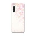 Xperia 10 V 用ハード ケース SO-52D / SOG11 / A302SO / XQ-DC44 各種対応 ケース カバー so52d ハードケース 000179 さくら ピンク 春