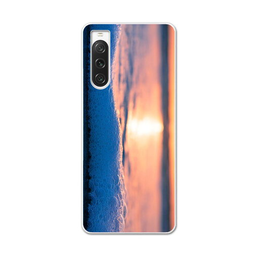 Xperia 10 V 用ハード ケース SO-52D / SOG11 / A302SO / XQ-DC44 各種対応 ケース カバー so52d ハードケース 023025 海 景色 写真 波 Xperia 10 V 用ハード ケース SO-52D / SOG11 / A302SO / XQ-DC44 各種対応 ケース カバー so52d ハードケース 023025 海 景色 写真 波