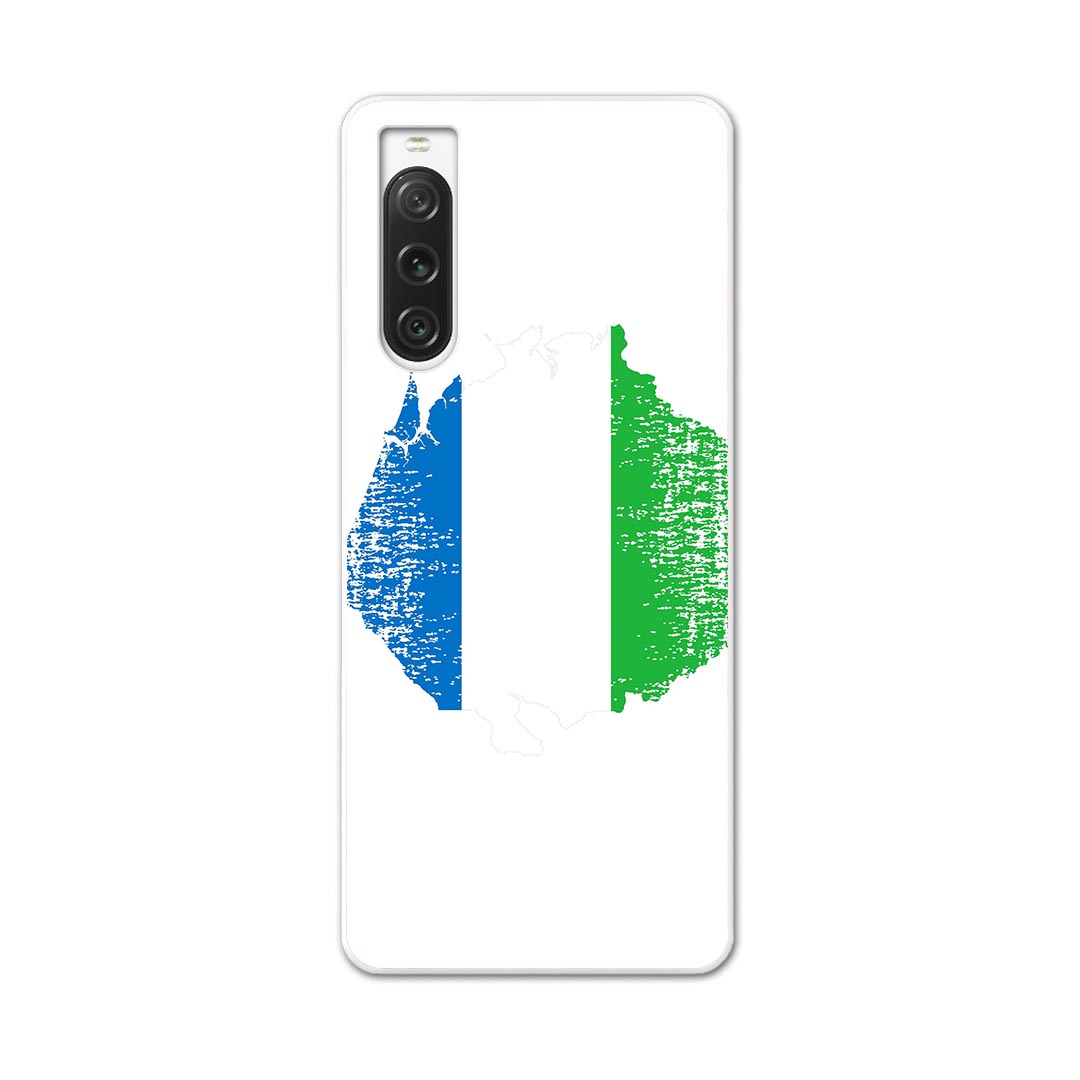 Xperia 10 V 用ハード ケース SO-52D / SOG11 / A302SO / XQ-DC44 各種対応 ケース カバー so52d ハードケース 018944 sierra_leone シエラレオネ