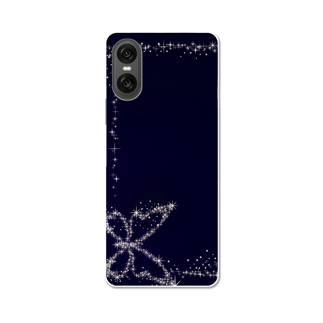 乐天商城 - Xperia 10 VI 用 SO-52E / SOG14 / A402SO / 共通対応 ハード ケース so52e 対応 ケース カバー ハードケース 000433 キラキラ　蝶