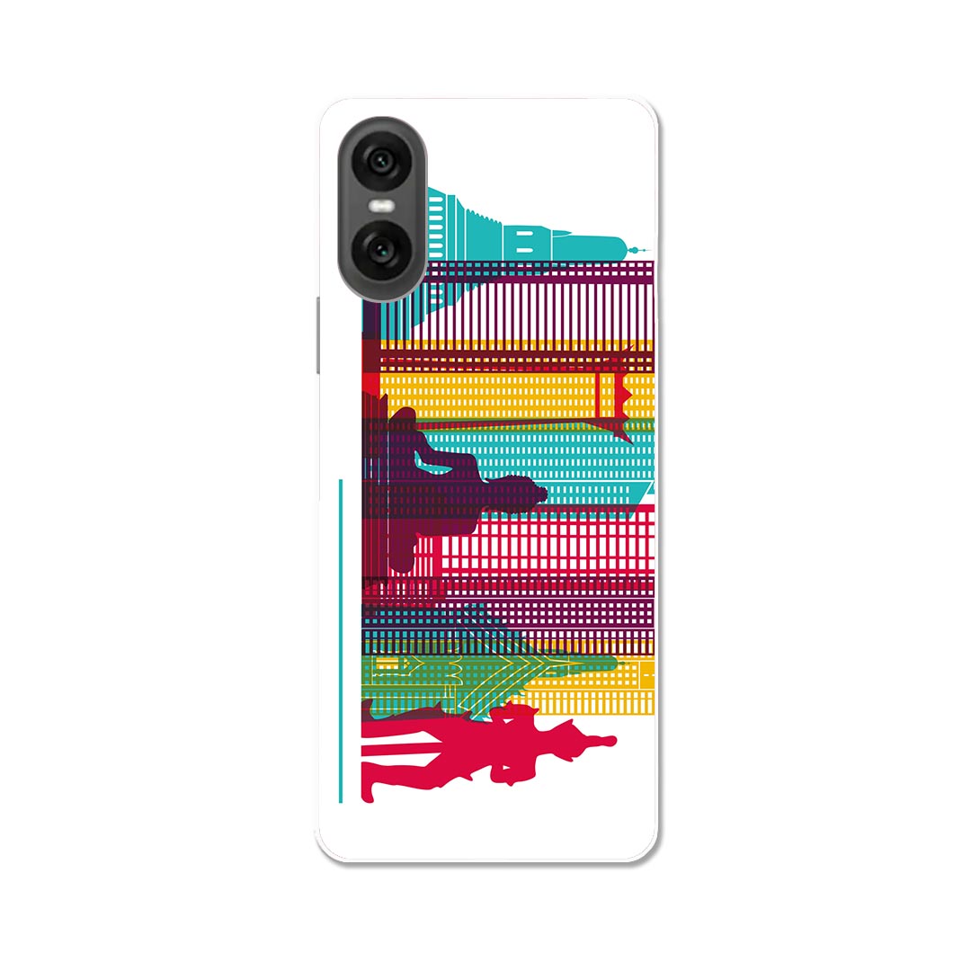 Xperia 10 VI 用 SO-52E / SOG14 / A402SO / 共通対応 ハード ケース so52e 対応 ケース カバー ハードケース 031768 バンコク 仏像 タイ