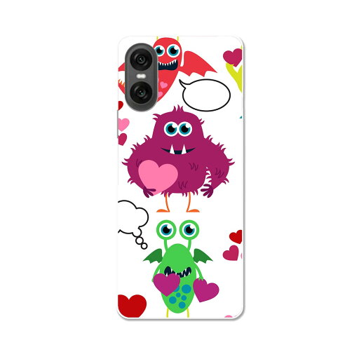 Xperia 10 VI 用 SO-52E / SOG14 / A402SO / 共通対応 ハード ケース so52e 対応 ケース カバー ハードケース 005746 モンスター キャラクター Xperia 10 VI 用 SO-52E / SOG14 / A402SO / 共通対応 ハード ケース so52e 対応 ケース カバー ハードケース 005746 モンスター キャラクター