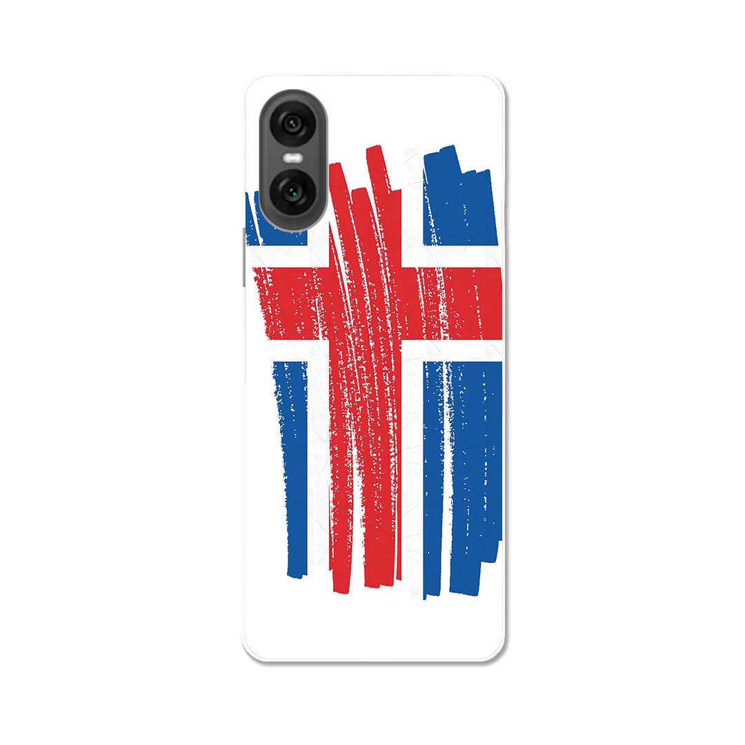 Xperia 10 VI 用 SO-52E / SOG14 / A402SO / 共通対応 ハード ケース so52e 対応 ケース カバー ハードケース 018469 iceland アイスランド