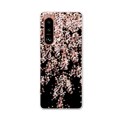 Xperia 5 III エクスペリア SO-53B SOG05 共通対応 専用ハードケース so53b igcase スマホカバー カバー ケース pc ハードケース 005308 フラワー 写真・風景 桜 ピンク 黒 Xperia 5 III エクスペリア SO-53B SOG05 共通対応 専用ハードケース so53b igcase スマホカバー カバー ケース pc ハードケース 005308 フラワー 写真・風景 桜 ピンク 黒