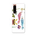 Xperia 5 III エクスペリア SO-53B SOG05 共通対応 専用ハードケース so53b igcase スマホカバー カバー ケース pc ハードケース 016460 鯉のぼり こどもの日 柏餅