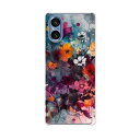 SONY Xperia 5 V 用 Xperia 5 V SO-53D SOG12 XQ-DE44 用 ハードケース 033613 花 flower