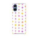 SONY Xperia 5 V 用 Xperia 5 V SO-53D SOG12 XQ-DE44 用 ハードケース 004754 花 カラフル ポップ(2)