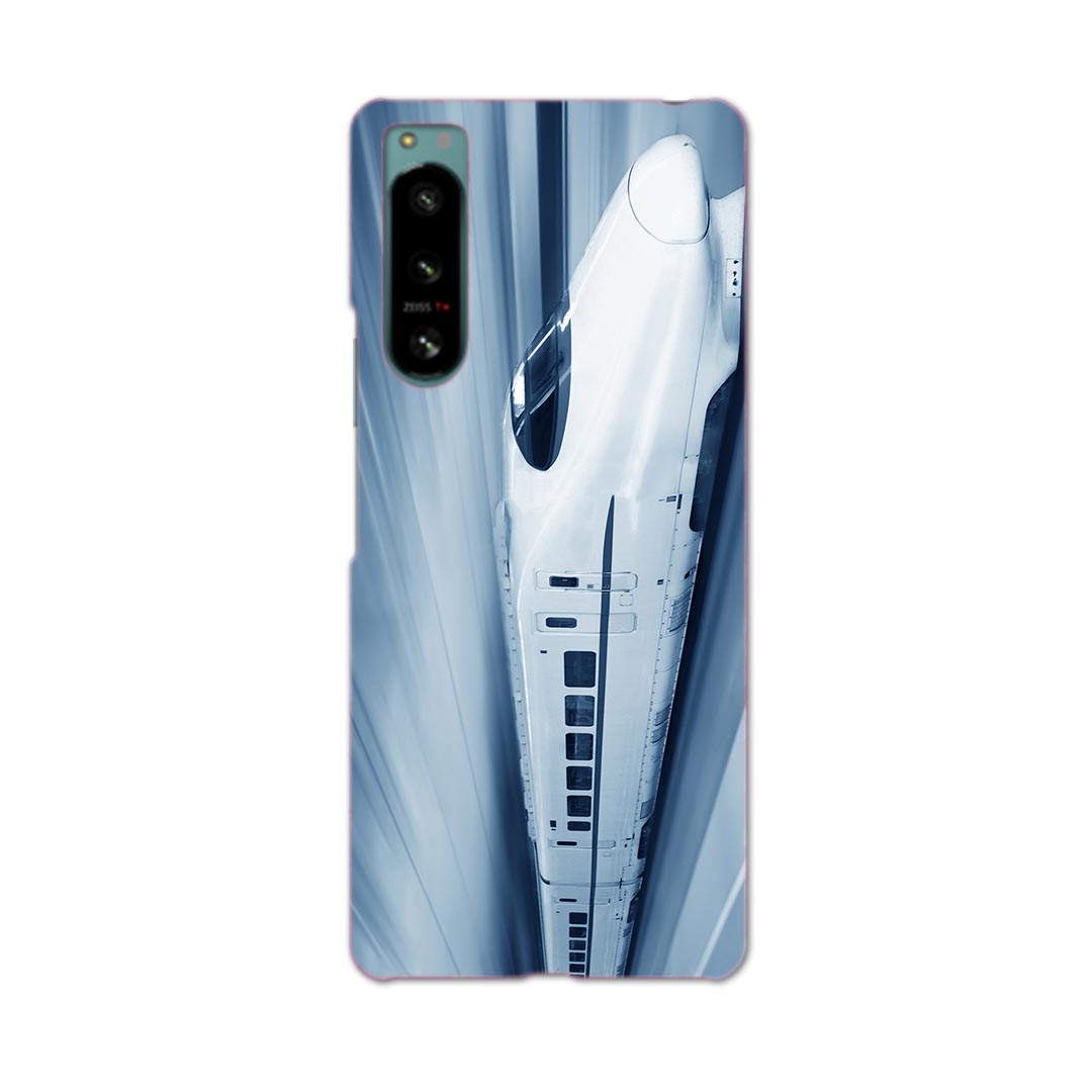 Xperia 5 IV 専用ハードケース SO-54C / SOG09 / A204SO 共通対応 so54c igcase スマホカバー カバー ケース pc ハードケース 000868 新幹線