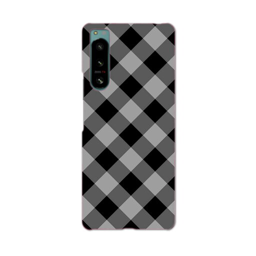 Xperia 5 IV 専用ハードケース SO-54C / SOG09 / A204SO 共通対応 so54c igcase スマホカバー カバー ケース pc ハードケース 004266 チェック 黒 Xperia 5 IV 専用ハードケース SO-54C / SOG09 / A204SO 共通対応 so54c igcase スマホカバー カバー ケース pc ハードケース 004266 チェック 黒