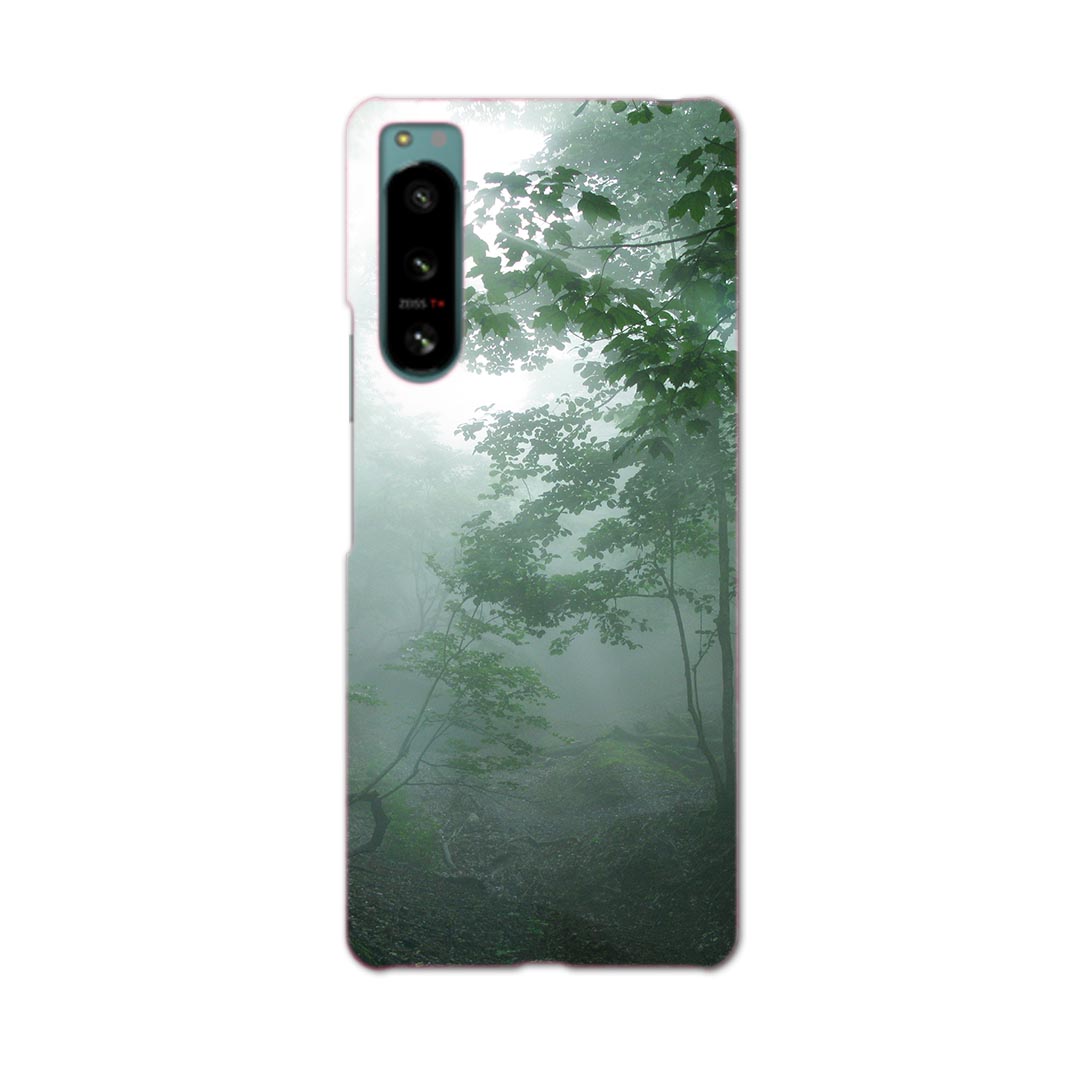Rakuten - Xperia 5 IV 専用ハードケース SO-54C / SOG09 / A204SO 共通対応 so54c igcase スマホカバー カバー ケース pc ハードケース 005872 写真　森　緑