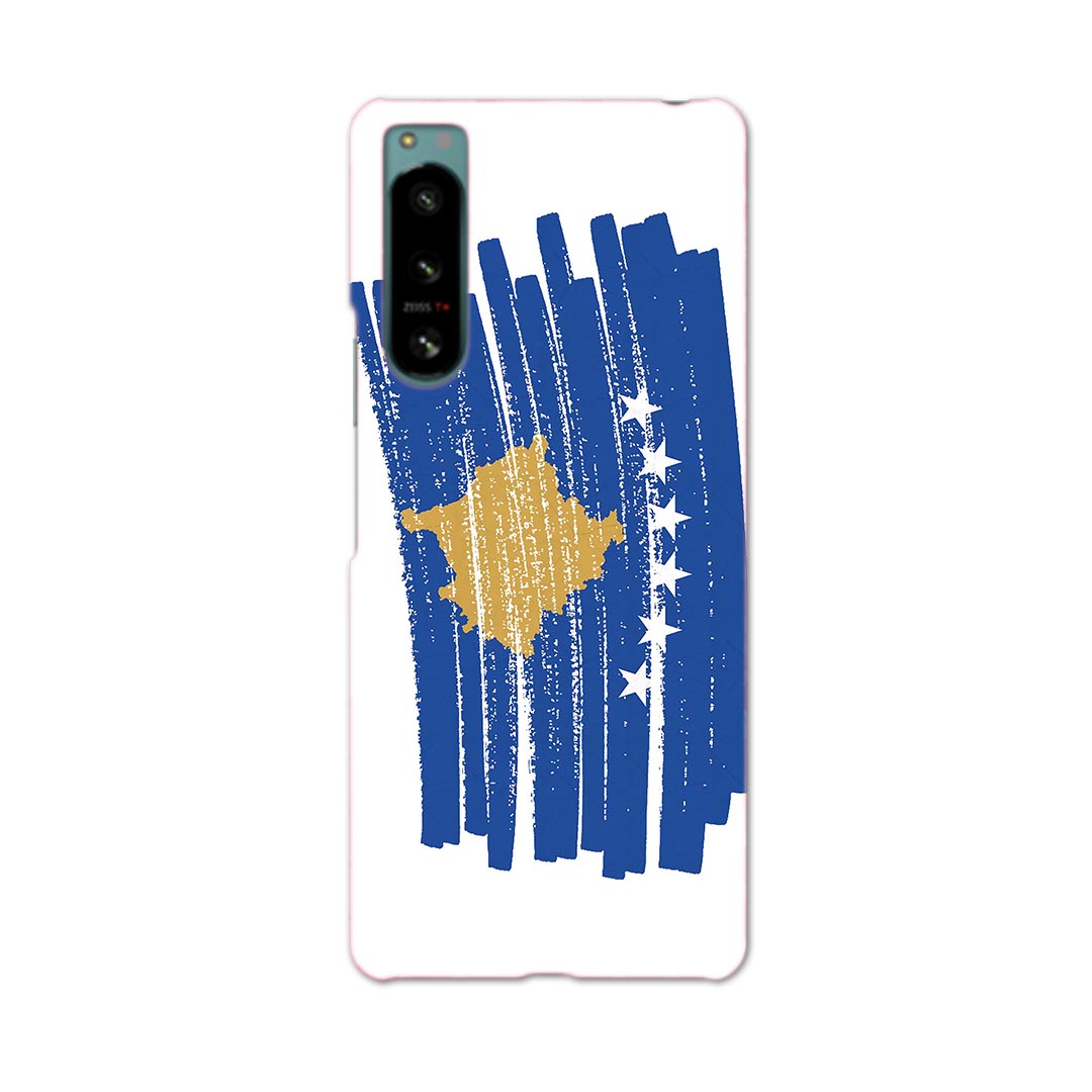 Xperia 5 IV 専用ハードケース SO-54C / SOG09 / A204SO 共通対応 so54c igcase スマホカバー カバー ケース pc ハードケース 018483 国旗 kosovo コソボ