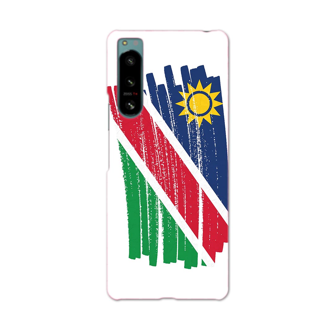 Xperia 5 IV 専用ハードケース SO-54C / SOG09 / A204SO 共通対応 so54c igcase スマホカバー カバー ケース pc ハードケース 018516 国旗 namibia ナミビア