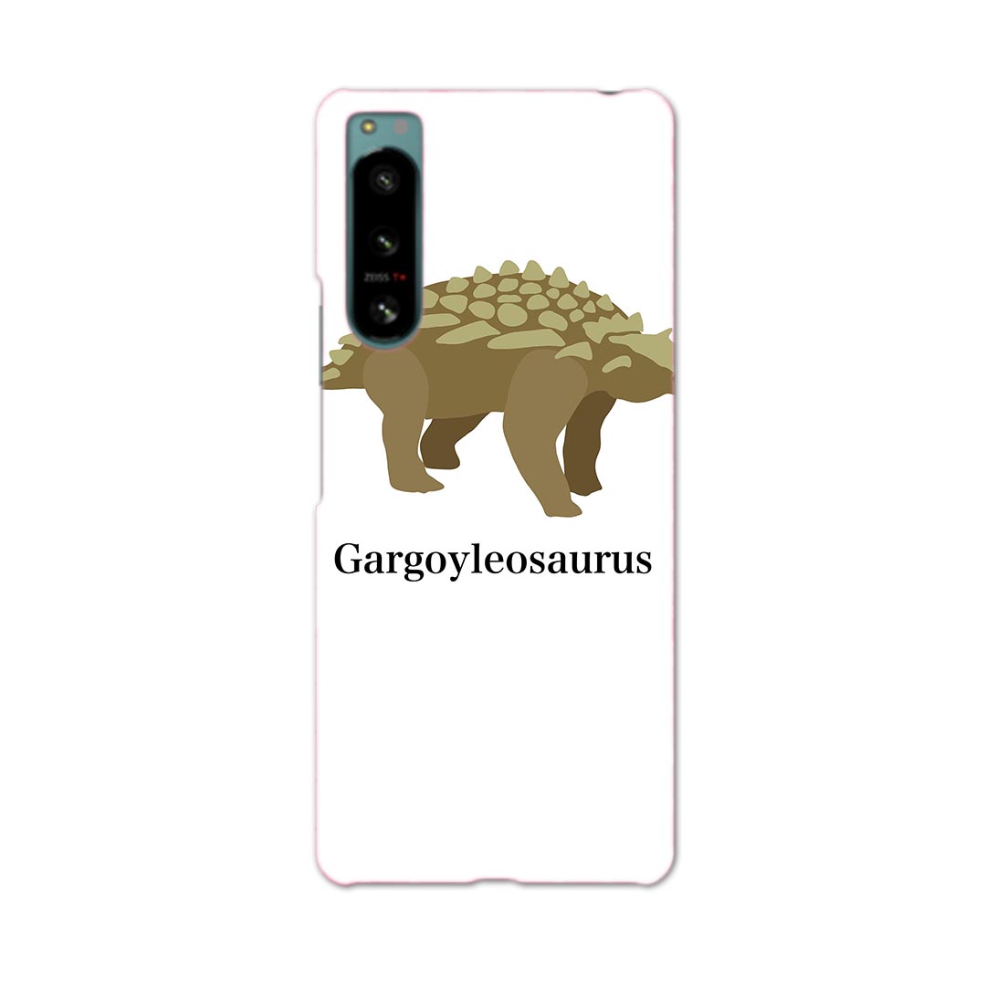 Xperia 5 IV 専用ハードケース SO-54C / SOG09 / A204SO 共通対応 so54c igcase スマホカバー カバー ケース pc ハードケース 019790 恐竜 恐竜 gargoyleosaurus ガルゴイレオサウルス