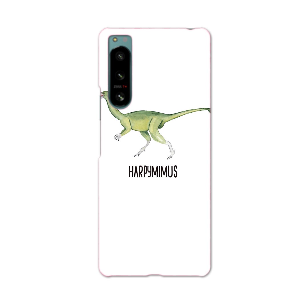 Xperia 5 IV 専用ハードケース SO-54C / SOG09 / A204SO 共通対応 so54c igcase スマホカバー カバー ケース pc ハードケース 019814 恐竜 恐竜 Harpymimus ハルピミムス