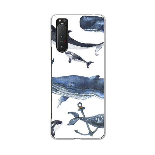 Xperia 5 II 専用ハードケース igcase SOG02 au スマホカバー カバー ケース pc ハードケース 015837 魚 海 くじら シャチ Xperia 5 II 専用ハードケース igcase SOG02 au スマホカバー カバー ケース pc ハードケース 015837 魚 海 くじら シャチ