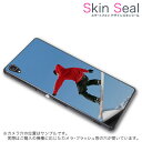 スキンシール スマホケース ステッカー スマホカバー ケース 保護シール 背面 スマホ スマートフォン 人気 プレゼント 単品 ss 005858 CP-D02 FleaPhone Covia Covia simfree SIMフリー スポーツ 写真・風景 写真 スノーボード 雪
