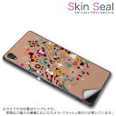 スキンシール スマホケース ステッカー スマホカバー ケース 保護シール 背面 スマホ スマートフォン 人気 プレゼント 単品 ss 008079 CP-D02 FleaPhone 　Covia Covia simfree SIMフリー ユニーク ロボット　イラスト　キャラクター　カラフル 1