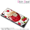 スキンシール スマホケース ステッカー スマホカバー ケース 保護シール 背面 スマホ スマートフォン 人気 プレゼント 単品 ss 008320 CP-D02 FleaPhone Covia Covia simfree SIMフリー ラブリー イラスト さくらんぼ チェリー 赤 レッド