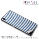 スキンシール スマホケース ステッカー スマホカバー ケース 保護シール 背面 スマホ スマートフォン 人気 プレゼント 単品 ss 008426 CP-D02 FleaPhone 　Covia Covia simfree SIMフリー チェック・ボーダー 青　ブルー　ストライプ　模様