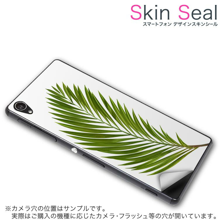 スキンシール スマホケース ステッカー スマホカバー ケース 保護シール 背面 スマホ スマートフォン 人気 プレゼント 単品 g620s ss 009572 ascend G620s 　Huawei Huawei simfree SIMフリー 植物　シンプル　緑