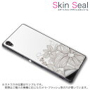 スキンシール スマホケース ステッカー スマホカバー ケース 保護シール 背面 スマホ スマートフォン 人気 プレゼント 単品 idol2s ss 009593 ONETOUCH IDOL 2 S ALCATEL 　TCL TCL simfree SIMフリー フラワー　シック　花