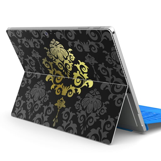 Surface Pro7 (2019) Pro6 Pro2017 pro4 用 スキンシール igsticker サーフェス ノートブック ノートパソコン カバー ケース フィルム ステッカー アクセサリー 保護 000032 模様 黒 Surface Pro7 (2019) Pro6 Pro2017 pro4 用 スキンシール igsticker サーフェス ノートブック ノートパソコン カバー ケース フィルム ステッカー アクセサリー 保護 000032 模様 黒