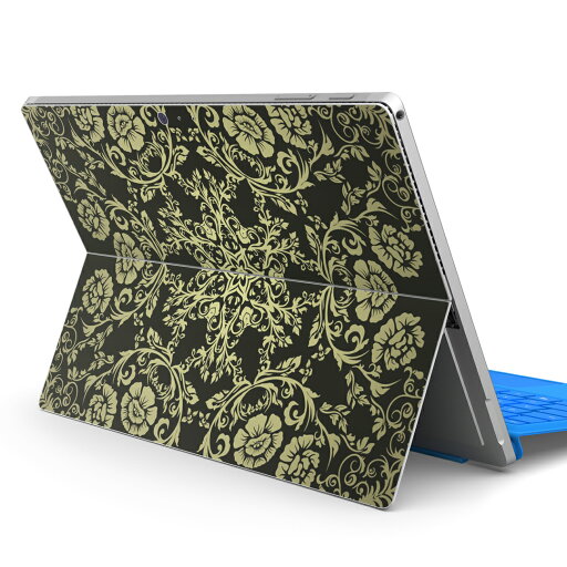 Surface Pro7 (2019) Pro6 Pro2017 pro4 用 スキンシール igsticker サーフェス ノートブック ノートパソコン カバー ケース フィルム ステッカー アクセサリー 保護 000412 ペイズリー ダマスク 花 Surface Pro7 (2019) Pro6 Pro2017 pro4 用 スキンシール igsticker サーフェス ノートブック ノートパソコン カバー ケース フィルム ステッカー アクセサリー 保護 000412 ペイズリー ダマスク 花