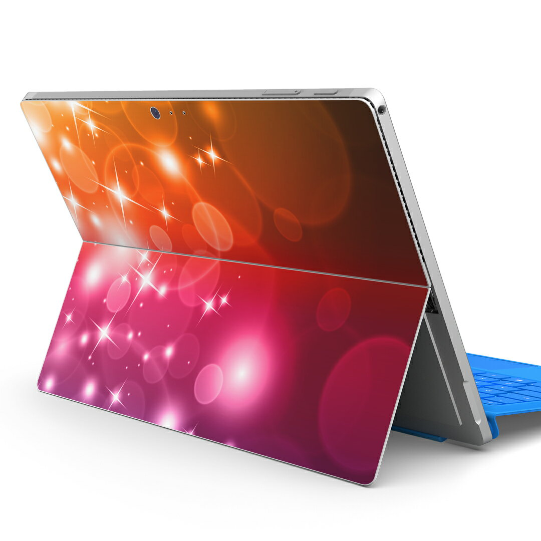 Surface Pro7 (2019) Pro6 Pro2017 pro4 用 スキンシール igsticker サーフェス ノートブック ノートパソコン カバー ケース フィルム ステッカー アクセサリー 保護 000951 カラフル 模様