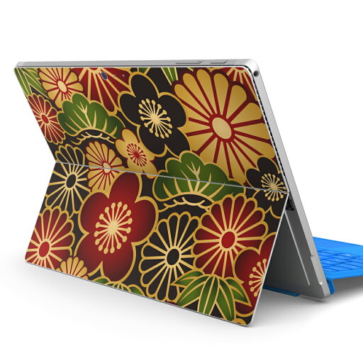 Surface Pro7 (2019) Pro6 Pro2017 pro4 用 スキンシール igsticker サーフェス ノートブック ノートパソコン カバー ケース フィルム ステッカー アクセサリー 保護 000962 日本語・和柄 和柄 花 Surface Pro7 (2019) Pro6 Pro2017 pro4 用 スキンシール igsticker サーフェス ノートブック ノートパソコン カバー ケース フィルム ステッカー アクセサリー 保護 000962 日本語・和柄 和柄 花
