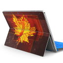 Surface Pro7 (2019) Pro6 Pro2017 pro4 用 スキンシール igsticker サーフェス ノートブック ノートパソコン カバー ケース フィルム ステッカー アクセサリー 保護 001253 紅葉 秋
