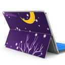 Surface Pro7 (2019) Pro6 Pro2017 pro4 用 スキンシール igsticker サーフェス ノートブック ノートパソコン カバー ケース フィルム ステッカー アクセサリー 保護 001477 雪 冬(2)