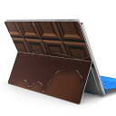 Surface Pro7 (2019) Pro6 Pro2017 pro4 用 スキンシール igsticker サーフェス ノートブック ノートパソコン カバー ケース フィルム ステッカー アクセサリー 保護 002445 チョコレート ブラウン