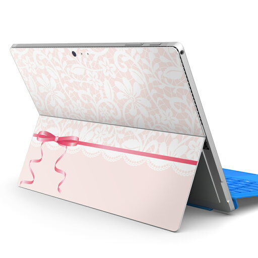 Surface Pro7 (2019) Pro6 Pro2017 pro4 用 スキンシール igsticker サーフェス ノートブック ノートパソコン カバー ケース フィルム ステッカー アクセサリー 保護 005365 ピンク 白 リボン ガーリー Surface Pro7 (2019) Pro6 Pro2017 pro4 用 スキンシール igsticker サーフェス ノートブック ノートパソコン カバー ケース フィルム ステッカー アクセサリー 保護 005365 ピンク 白 リボン ガーリー