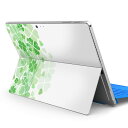 Surface Pro7 (2019) Pro6 Pro2017 pro4 用 スキンシール igsticker サーフェス ノートブック ノートパソコン カバー ケース フィルム ステッカー アクセサリー 保護 005490 四つ葉 クローバー