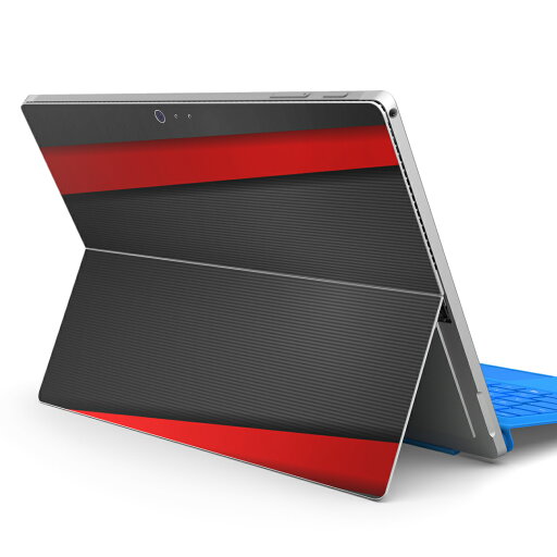 Surface Pro7 (2019) Pro6 Pro2017 pro4 用 スキンシール igsticker サーフェス ノートブック ノートパソコン カバー ケース フィルム ステッカー アクセサリー 保護 008225 赤 レッド 黒 ブラック ライン Surface Pro7 (2019) Pro6 Pro2017 pro4 用 スキンシール igsticker サーフェス ノートブック ノートパソコン カバー ケース フィルム ステッカー アクセサリー 保護 008225 赤 レッド 黒 ブラック ライン