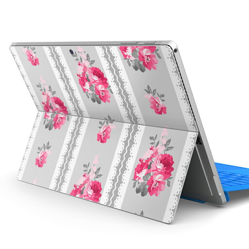 Surface Pro7 (2019) Pro6 Pro2017 pro4 用 スキンシール igsticker サーフェス ノートブック ノートパソコン カバー ケース フィルム ステッカー アクセサリー 保護 011029 花 レース ピンク Surface Pro7 (2019) Pro6 Pro2017 pro4 用 スキンシール igsticker サーフェス ノートブック ノートパソコン カバー ケース フィルム ステッカー アクセサリー 保護 011029 花 レース ピンク