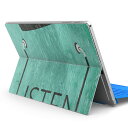 Surface Pro7 (2019) Pro6 Pro2017 pro4 用 スキンシール igsticker サーフェス ノートブック ノートパソコン カバー ケース フィルム ステッカー アクセサリー 保護 011185 音楽 帽子 ファッション