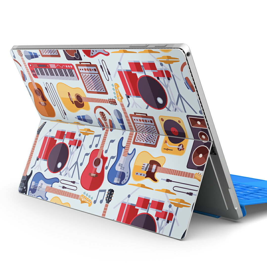 商品特徴・貼るだけでかんたん着せ替え、Surface pro 9 /pro 8 /pro X /pro 7 /2017 /4 専用デザインスキンシール・高精細プリントで写真と遜色のない仕上がり！半光沢シートでしっとりツヤのある表現力・ちょっ...