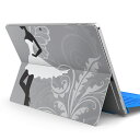 Surface Pro7 (2019) Pro6 Pro2017 pro4 用 スキンシール igsticker サーフェス ノートブック ノートパソコン カバー ケース フィルム ステッカー アクセサリー 保護 012269 女性 妖精 イラスト(2)
