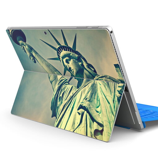 Surface Pro7 (2019) Pro6 Pro2017 pro4 用 スキンシール igsticker サーフェス ノートブック ノートパソコン カバー ケース フィルム ステッカー アクセサリー 保護 012936 自由の女神 写真 ニューヨーク Surface Pro7 (2019) Pro6 Pro2017 pro4 用 スキンシール igsticker サーフェス ノートブック ノートパソコン カバー ケース フィルム ステッカー アクセサリー 保護 012936 自由の女神 写真 ニューヨーク