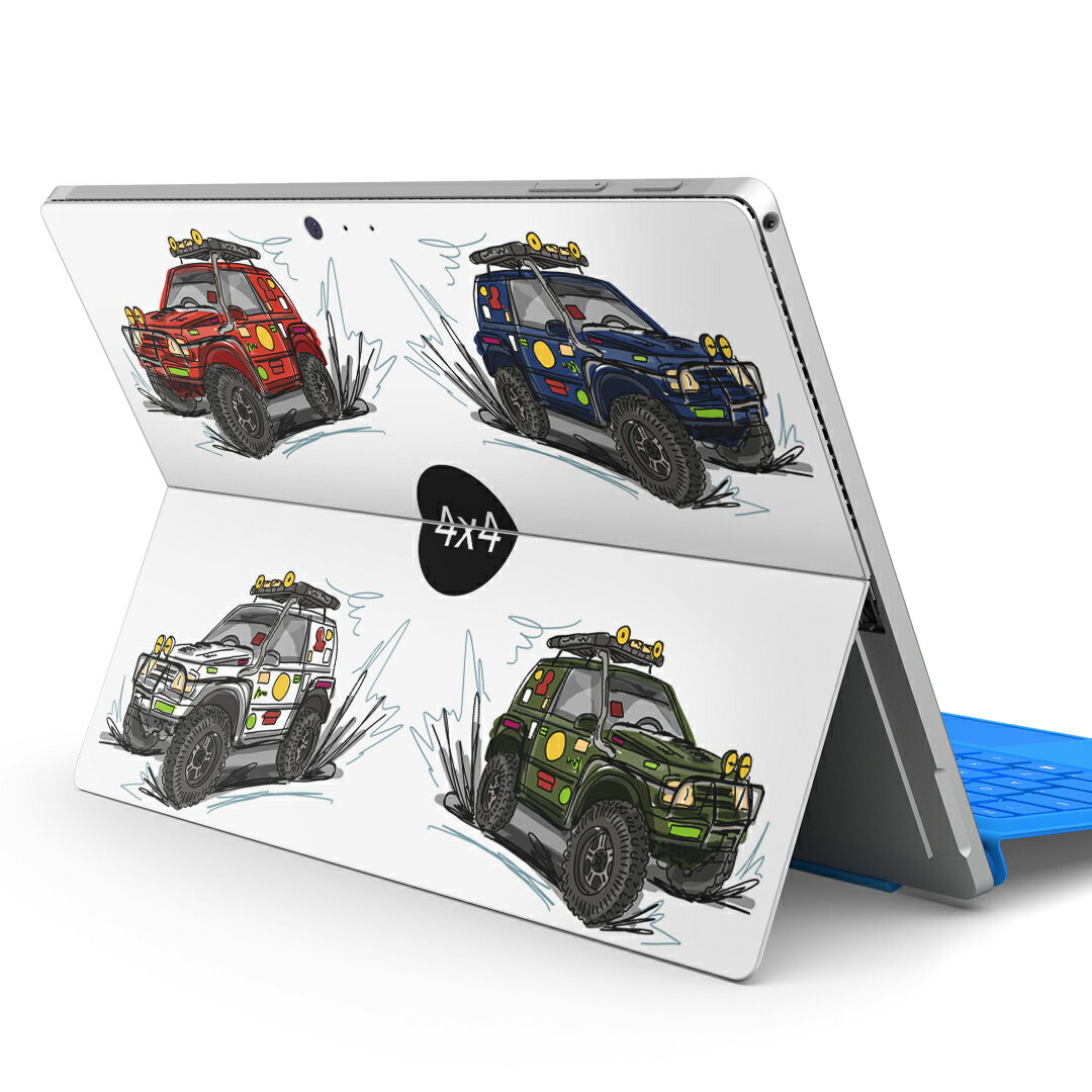 Surface Pro7 (2019) Pro6 Pro2017 pro4 用 スキンシール igsticker サーフェス ノートブック ノートパソコン カバー ケース フィルム ステッカー アクセサリー 保護 014603 車 乗り物